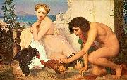 Jean-Leon Gerome The Cockfight oil painting picture wholesale